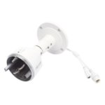 HIKVISION 200429237 – Tapadera Trasera con Salida de Cable / Sellado Hermético IP66 / Soporte Empotable Integrado / Aluminio Resistente / Compatible con Cámaras Bala IP Varifocal