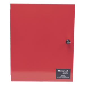 SILENT KNIGHT BY HONEYWELL 5496 – Fuente de Alimentación Remota Direccionable / 6 A / 4 Salidas NAC o Auxiliar 24 VCC / Gabinete Rojo / 12.25' x 16' x 3'