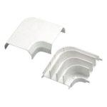 PANDUIT T70RAIW – Curva de Radio Controlado para Canaleta / PVC Rígido / UL94V-0 / Radio de Curvatura 1 in / TIA/EIA / Blanco Mate