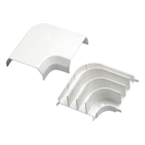 PANDUIT T70RAIW – Curva de Radio Controlado para Canaleta / PVC Rígido / UL94V-0 / Radio de Curvatura 1 in / TIA/EIA / Blanco Mate