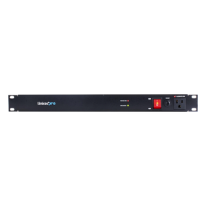 LINKEDPRO BY EPCOM LP-PDU-11 – PDU Horizontal / 11 Salidas NEMA 5-15R / 15A / 120 Vca / Rack 19in / 1U / Cable 1.80 m (5.9 ft)