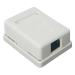 LINKEDPRO BY EPCOM LP-WP-6036 – Caja de Pared / 1 Puerto Keystone / Cat5e STP / Montaje Vertical / 0 a 70°C / UL-CE-ETL