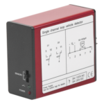 ACCESSPRO XB-DLP-1101 – Sensor de Masa Vehicular / 1 Canal / 12/24 VAC/VCC / Salidas NC/NO / Modo Presencia y Pulso / Exterior