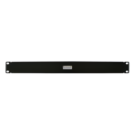 THORSMAN TH-TAP-FR-1UR – Panel ciego para rack / 1UR / 19in / Acero calibre 18 / Acabado negro semi-mate