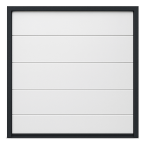 ACCESSPRO APDOOR-98 – Puerta de Garage Seccional / 9 x 8 ft (2.74 x 2.44 m) / Panel Calibre 26 / Aislamiento Poliuretano 42 mm / 42 kg/m³ / Estilo Americano