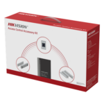 HIKVISION DS-KAS-7M01 – Kit de Control de Acceso / Fuente 12 Vcd 2 A / Chapa Magnética 600 lbs / Botón de Salida Sin Contacto / Salida Temporizada 0-15 s / Uso Interior