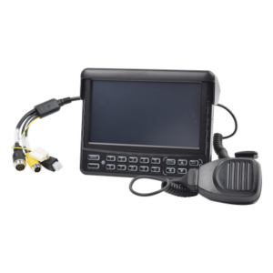 STREAMAX XMRCP4 – Panel de Control Táctil / Pantalla 7" / Audio Bidireccional con Megáfono / Cable 5 m (16.4 ft) / 12 VDC / -20°C a 70°C