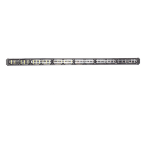 EPCOM INDUSTRIAL SIGNALING XLT2136RW – Barra de Luz de Advertencia / 6 Módulos LED / 30 Pulgadas (762 mm) / 18 Patrones de Destello / 10-30 VCC / Rojo/Claro