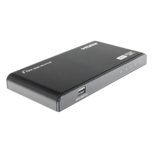 EPCOM TITANIUM TT314HDR-V2.0 – Divisor (Splitter) HDMI 4K de 1 Entrada a 4 Salidas (Simultaneas) / Soporta 4K×2K / Ajuste de resoluciones EDID / HDR / HDMI 2.0 / HDCP 2.2 / Permite mezclar pantallas en 4K y 1080P