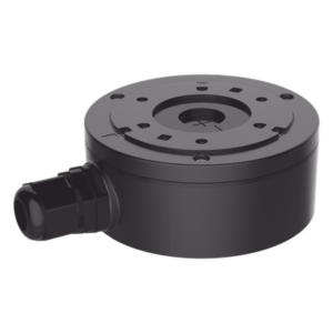 HIKVISION DS-1280ZJ-XS(BLACK) – Caja de Conexión para Cámara / Metal Aleación Aluminio-Acero / IP66 Exterior / Carga 4.5 kg / Dimensiones 100 x 43.2 x 129 mm