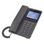 GRANDSTREAM GHP631 – Teléfono IP Hotelero / Pantalla LCD Color / 2 Líneas SIP / Wi-Fi 6 Doble Banda / Codec Opus / USB-C Carga Rápida