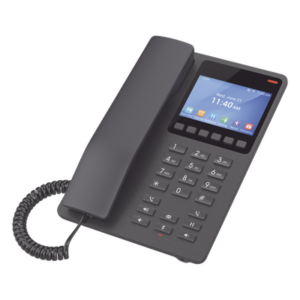GRANDSTREAM GHP631 – Teléfono IP Hotelero / Pantalla LCD Color / 2 Líneas SIP / Wi-Fi 6 Doble Banda / Codec Opus / USB-C Carga Rápida