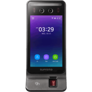 SUPREMA BS3MOAPB – Terminal Biométrica IP / Autenticación Facial y Huella con IA / Pantalla Táctil 7 Pulgadas / Wi-Fi 2.4 GHz / PoE+ / Multitecnología RFID y BLE/NFC