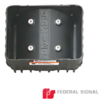 FEDERAL SIGNAL AS124 – Bocina de emergencia / 100 W / Carcasa PET resistente / Neodimio / SAE J1849 Clase A / UL 94HB