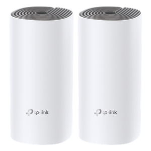 TP-LINK DECOE4-2PACK – Sistema Mesh Wi-Fi / Doble Banda AC1200 / 2 Puertos 10/100 Mbps / MU-MIMO / Beamforming / 2 Unidades