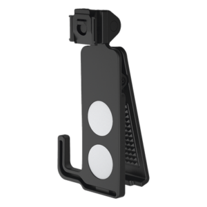 HIKVISION DS-MH1710-N1-MG – Clip para Body Cam / Ajustable / 30 g / Plástico Resistente / Negro / Compatible DS-MH2311 / DS-MCW405 / DS-MCW407