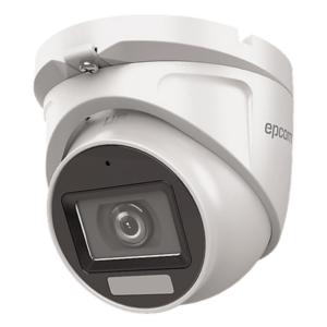 EPCOM PROFESSIONAL E8-TURBO-DL/A – Cámara Turret TURBOHD / 2 Megapixel / Dual Light 30 m (98.4 ft) IR + 20 m (65.6 ft) Luz Blanca / Audio Integrado / IP66 / Metal