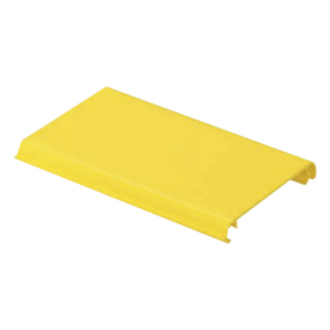 PANDUIT FRHC4YL10 – Tapa con Bisagra para Canaleta / Sistema 4x4 / PVC Rígido 94V-0 / Apertura 30° a 90° / 3 m (10 ft) / Amarillo