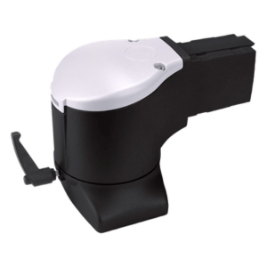 HOFFMAN S1MFEC – Acoplamiento de Codo con Brida para Montaje de Gabinete HMI / Rotación 300° / Capacidad 180 lb (81.6 kg) / Aluminio Negro Jet / 3.3 ft (1 m) Alcance / NEMA Type 12 e IP65