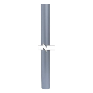 TOTAL GROUND MTG-06-INOX – Mástil / 6 m (19.7 ft) / 2" diámetro / Acero inoxidable 304 / Calibre 18 estructural