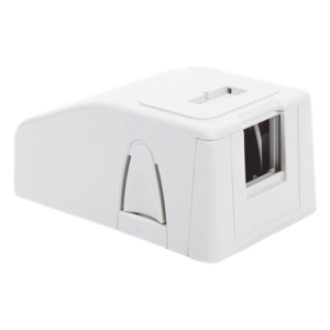 SIEMON MX-SM1-02 – CAJA SUPERFICIAL MAX 1 SALIDA MX BLANCO