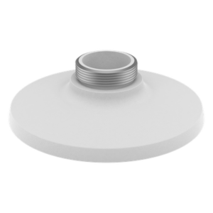 Hanwha Techwin Wisenet SBP-300HMW5 – Adaptador de Montaje tipo Plato / Aluminio / Ø154.8 mm (Ø6.09') x 47 mm (1.85') / 200 g (0.44 lb) / Blanco / Compatible con Domos Fisheye 5MP
