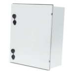 PRECISION PST-4050-20P – Gabinete de Poliéster IP65 / 400 x 500 x 200 mm / Carga 30 kg / Placa Trasera Incluida / Cerradura con Llave
