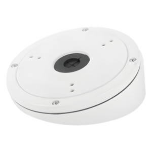 HIKVISION DS-1281ZJ-M – Montaje Inclinado para Techo / Aleación de Aluminio / IP66 / Ø157 × 165.5 × 60 mm / 0.52 × 0.54 × 0.20 ft / 586 g