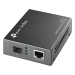 TP-LINK MC220L – Convertidor de Medios / 1 Puerto SFP 1 Gbps / 1 Puerto RJ45 10/100/1000 Mbps / Monomodo o Multimodo / Plug and Play
