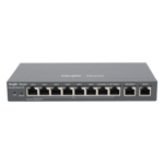 RUIJIE RG-EG210G-P-V3 – Router Balanceador SD-WAN / 10 Puertos Gigabit / PoE+ 110W / 4 ISP / 1 Gbps / 200 Clientes