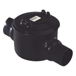 RAWELT GRC-0444-PC – Caja de Conexión para Áreas Peligrosas / 3/4" NPT / Recubrimiento PVC 40 mils + Uretano 2 mils / IK09 / Aluminio Libre de Cobre / IP66/IP67