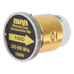 BIRD TECHNOLOGIES 100D – Elemento de Medición RF en Línea / 100 W / 200-500 MHz / Conector 7/8" / Intercambiable en Campo