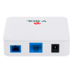 V-SOL V2801Q – ONU Bridge Dual / GPON-EPON / 1 Puerto SC/UPC / 1 Puerto LAN 2.5G / 82x82x25 mm / 0.27x0.27x0.08 ft
