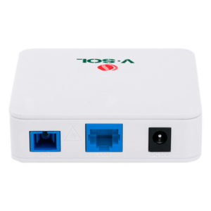 V-SOL V2801Q – ONU Bridge Dual / GPON-EPON / 1 Puerto SC/UPC / 1 Puerto LAN 2.5G / 82x82…