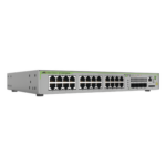 ALLIED TELESIS AT-GS970M/28-10 – Switch Administrable Capa 3 / 24 Puertos 10/100/1000 Mbps / 4 SFP Gigabit / 56 Gbps Switching Fabric / 41.7 Mpps