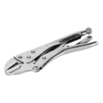 DONGCHENG D071604 – Pinza Perra Ajustable / Mordaza Recta / 10 Pulgadas / Acero Alta Resistencia / Ajuste Presión Regulable
