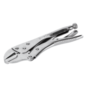 DONGCHENG D071604 – Pinza Perra Ajustable / Mordaza Recta / 10 Pulgadas / Acero Alta Resistencia / Ajuste Presión Regulable