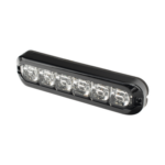 ECCO ED3794RW – Luz de Advertencia Direccional Flexible / 12 LED Duales / Rojo/Blanco / Montaje Curvo hasta 120° / IP69K / IP67 / SAE Clase I y II / 12-24V / 69 Patrones de Destello