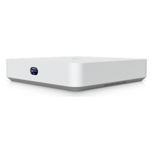 UBIQUITI UNVR-INSTANT – NVR Compacto IP / 6 Canales 4K / Switch PoE 6 Puertos GbE 40W / HDD 3.5" 24TB / HDMI Viewport / 220 x 220 x 47 mm (8.7 x 8.7 x 1.9 in)