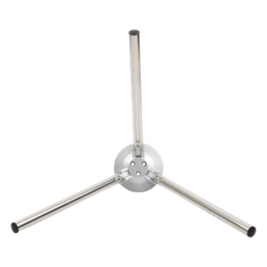 ACCESSPRO AP-TURN-PLATE-HD – Plato giratorio con brazos / Acero reforzado / Medio cuerpo / Compatible AP1000HD AP2000HD AP2002HD
