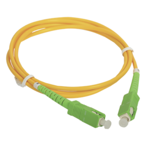 OPTEX SC-APC-CORD-2M – Patch Cord de Fibra Óptica / SC/APC a SC/APC / 2 m (6.56 ft) / Monomodo