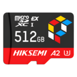 HIKSEMI by HIKVISION HS-TF-G3-PRO/512G – Tarjeta microSD Express / 512 GB / 900 MB/s Lectura / 620 MB/s Escritura / PCIe Gen 3x1 + NVMe / U3 A2 EX / -25°C a 85°C (-13°F a 185°F)