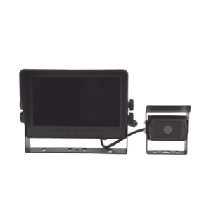 ECCO K7000BAI – Cámara de Reversa con Monitor / Detección IA de Peatones y Vehículos / HD 720p / IR 18 LED / Expandible a 2 Cámaras / Monitor Táctil