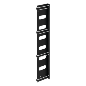 HOFFMAN PVCM2 – Organizador de Cables Vertical / Acero / Negro / Gabinetes Sísmicos / Kit 3 Piezas / Velcro 8 pulg (203 mm)