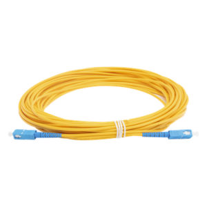 LINKEDPRO BY EPCOM LPSM3SCUSCUS15 – Jumper de Fibra Óptica / Monomodo OS2 / SC/UPC a SC/UPC / Simplex / 15 m (49.21 pies) / 3 mm