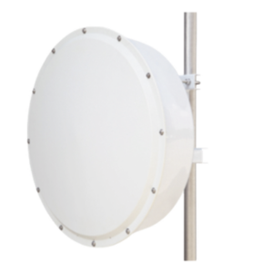 TXPRO TXP-4965-30PB2-KIT – Antena direccional de alta resistencia, Ganancia 30 dBi, (4.9 -6.5 GHz), Plato hondo para mayor inmunidad al ruido, Conectores N-Hembra, Montaje y radomo incluido
