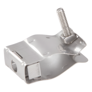 ANDREW 42396A-4 – Sujetadores Tipo Mariposa / Cable Coaxial 2-1/4 in / Guía Elíptica 37 / Acero Inoxidable / 10 Piezas