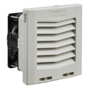 HOFFMAN HF0516414 – Ventilador con Filtro de Montaje Lateral / Flujo de Aire 35 CFM (59 m³/h) / 115 Vca / IP54 / RAL 7035