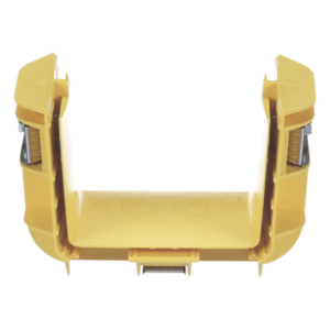 PANDUIT FRBC4X4LYL – Acoplador Recto para Canaleta / 4 x 4 pulgadas (101.6 x 101.6 mm) / Sistema QuikLock / UL 94V-0 / Capacidad 2,824 Cables 1.6 mm / Sin Partes Metálicas