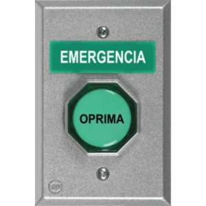 STI UB1-ES – Botón de Salida Momentáneo / LED 12/24 V / 300+ Combinaciones / Contactos Dobles Forma C / UL Listado